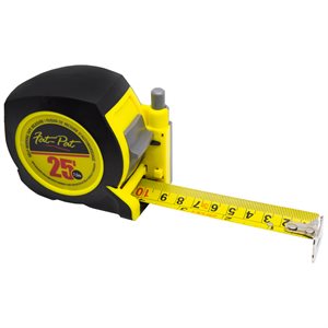 Tape Measure 25ft / 7.5m x 1in Metric / Imperial W / Ink Marker