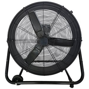 Commercial High Velocity Direct Drive Drum Fan 24in