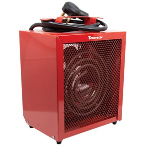 Metal Construction Heater 16,380BTU 4800W 240V 60Hz Red