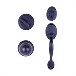 Door Lock Grip Teardrop Black ORB