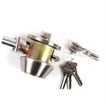 Deadbolt Single Cylinder Stainless Steel