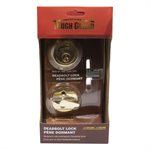 Deadbolt Single Cylinder Polished Brass