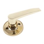 Door Lock Lever Dummy Polished Brass