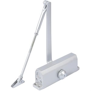 Heavy Duty Aluminum Door Closer 132-187lb (60-85kg)