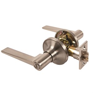 Door Lock Lever Entry Pewter (858 Series)