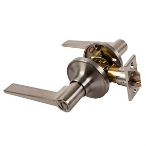 Door Lock Lever Passage Pewter (858 Series)