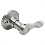 Door Lock Lever Dummy Satin Nickel (Left Side)