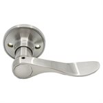 Door Lock Lever Dummy Satin Nickel (Left Side)