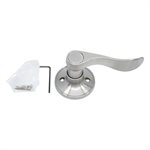 Door Lock Lever Dummy Satin Nickel (Left Side)