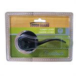 Door Lock Lever Dummy Black (Right Side) Curved Handle