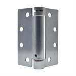 Full Mortise Adjustable Spring Hinge 4in x 4½in Square Corner Stainless Steel