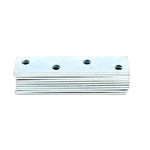 10PK Mending Plate 3in Zinc Plated