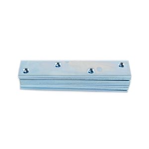 10PK Mending Plate 6in Zinc Plated