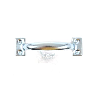 Door Pull Handle 5¾in Zinc Plated Steel