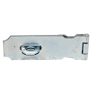 4½in Hasp Steel [Zp] 1PC / Bag with UPC Label