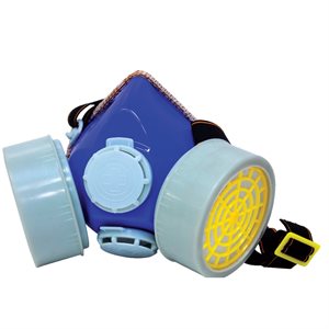 Chemical Respirator Face Mask with Filters
