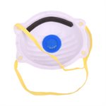 10PK Dust Mask With Valve 3-Ply