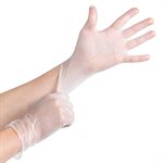 100Pk Premium Quality Disposable Vinyl Gloves White (M)