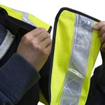 Safety Vest 5-point Tear-Away Hi-Vis Yellow (OSFA)