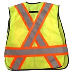 Safety Vest 5-point Tear-Away Hi-Vis Yellow (OSFA)