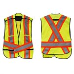 Safety Vest 5-point Tear-Away Hi-Vis Yellow (OSFA)