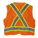 Safety Vest 5-point Tear-Away Hi-Vis Orange (OSFA)