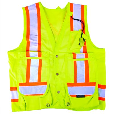 Surveyor Vest Hi-Vis Hi-Vis Yellow (OSFA)