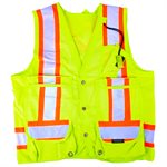 Surveyor Vest Hi-Vis Hi-Vis Yellow (OSFA)