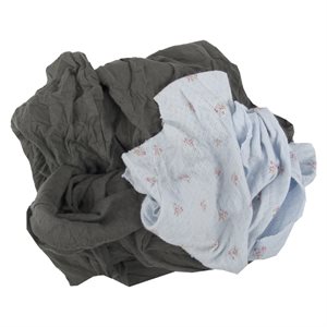 Recycled T-Shirt Cloth Rags 10lb Multicoloured