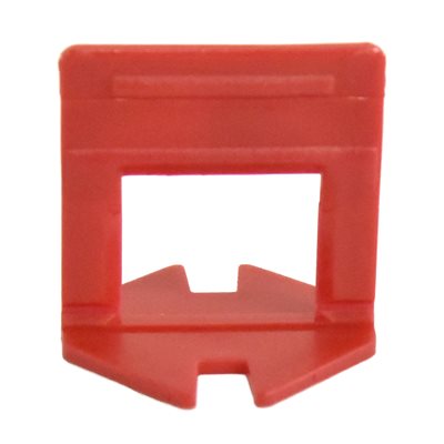 Tile Levelling System Clips Red L-Type 3mm (1 / 8in) Bulk 2000PC