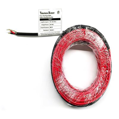 Floor Heating Cable 240V 171ft (52.26m) 540W