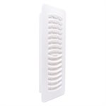 Floor Register Plastic 3 x 10in White