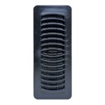 Floor Register Plastic 3 x 10in Black