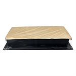 Registre De Plancher En Acier 4po x 10po Encastrable Noir