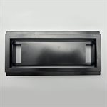 Floor Register Steel 4in x 10in Drop-in Black