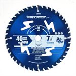 Saw Blade Carbide Tipped 7-¼in 40T Thin Kerf