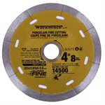 Diamond Saw Blade 4in x 5 / 16in Super Thin With 8 Slots
