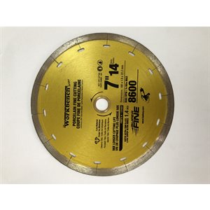 Diamond Saw Blade 7-1 / 4in x 5 / 16in Super Thin With 14 Slots