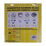 Diamond Saw Blade 12in 22T Sintered Segmented