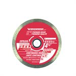 Diamond Saw Blade 4-½in Hot Pressed Continuous Rim