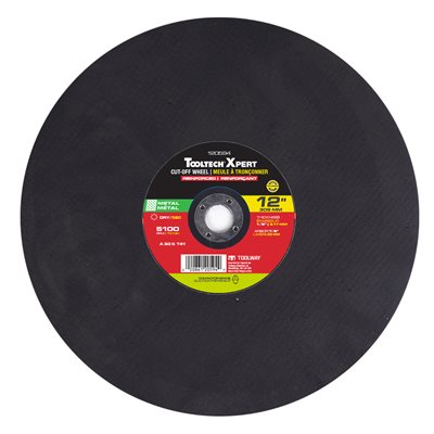 Cut-Off Wheel Abrasive 12in x 1 / 8in x 20mm Flat Metal