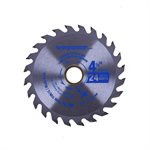 3PC Diamond Saw Blades 4-1 / 2in Set (Continuous / Turbo / Carbide Tipped)