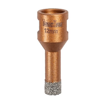 Diamond Core Hole Saw Bit 1 / 2in (12mm) Thread 5 / 8-11