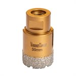 Foret Scie Cloche Diamanté De 1 3 / 8po (35mm) Filetage 5 / 8-11