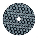 10PC Diamond Dry Polishing Pad 4in 50 Grit