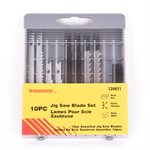 10PC Jigsaw Blade Multi-Pack Set Bi-Metal