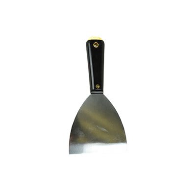 Putty Knife 4in Stiff SS Plastic Handle