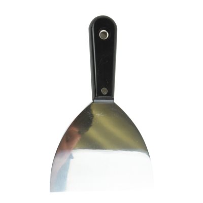 Putty Knife 5in Stiff SS Black Handle