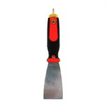 Putty Knife 2in Pro Flex SS Rubber Handle