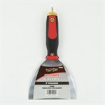 Putty Knife 5in Pro Flex SS Rubber Handle